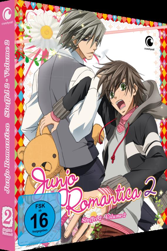 Anime-DVD-Cover: zwei männliche Charaktere, einer hält einen Teddybären.