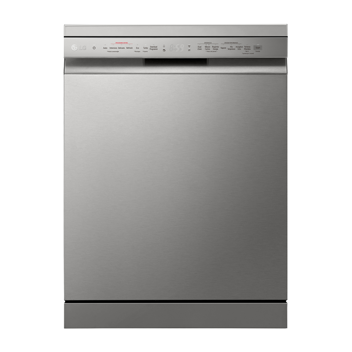 LG Quadwash Df242Fps Lavastoviglie, 60 cm, Classe D