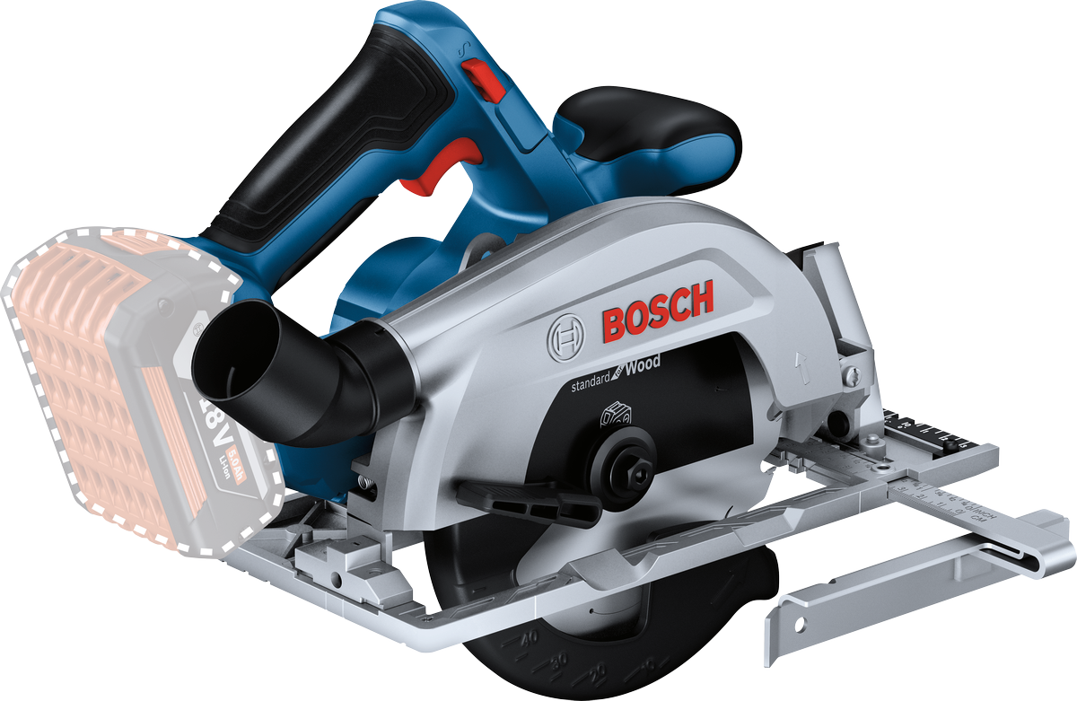 BOSCH PROFESSIONAL GKS 185-LI Akkumulátoros körfűrész, 18V, akku és töltő nélkül, kartondobozban (06016C1221)