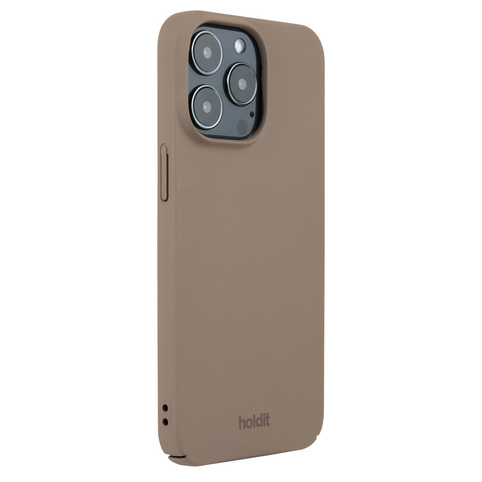 HOLDIT Slim Case, Backcover, Apple, iPhone 13 Pro, Mocha Brown