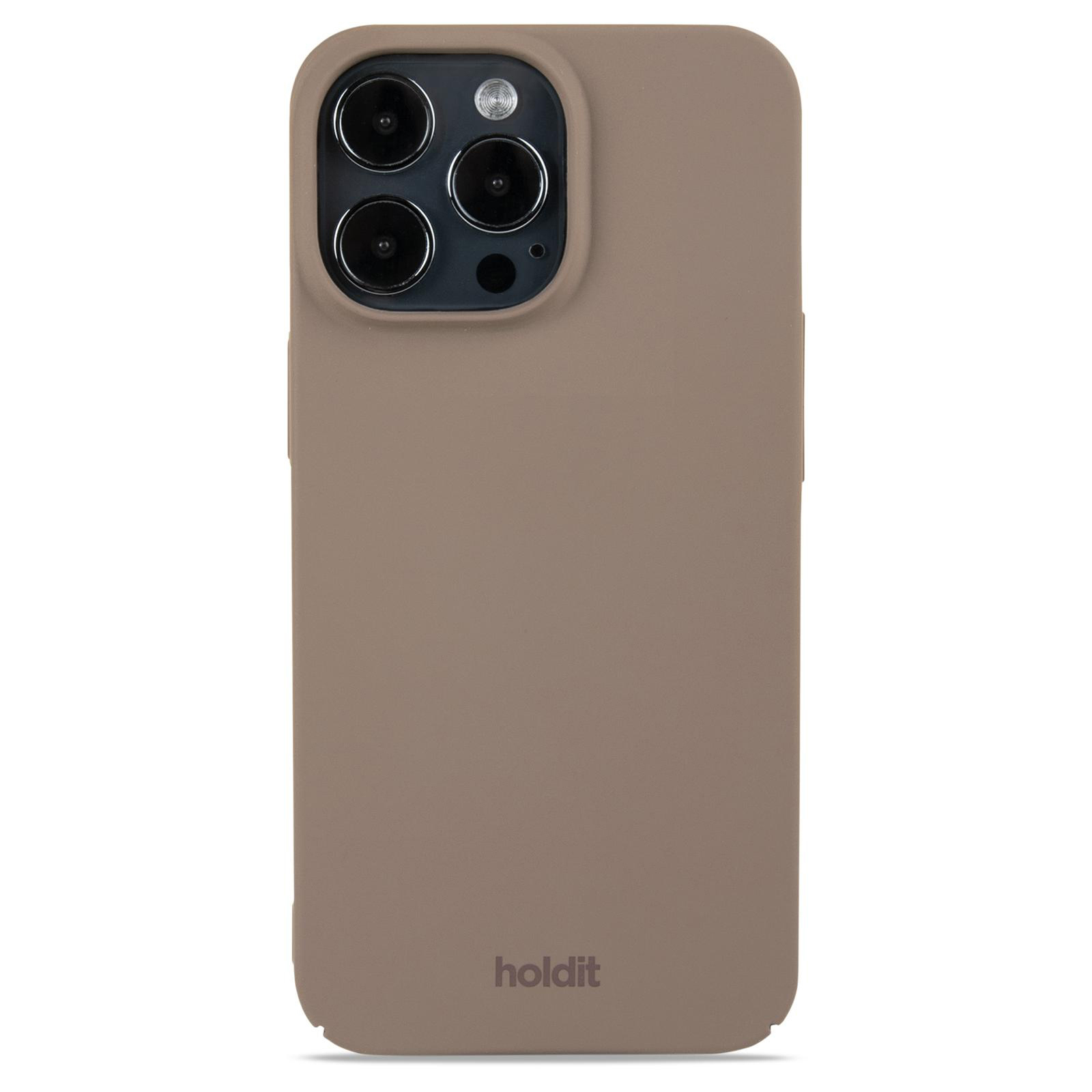 HOLDIT Slim Case, 13 Pro, Mocha Backcover, iPhone Brown Apple