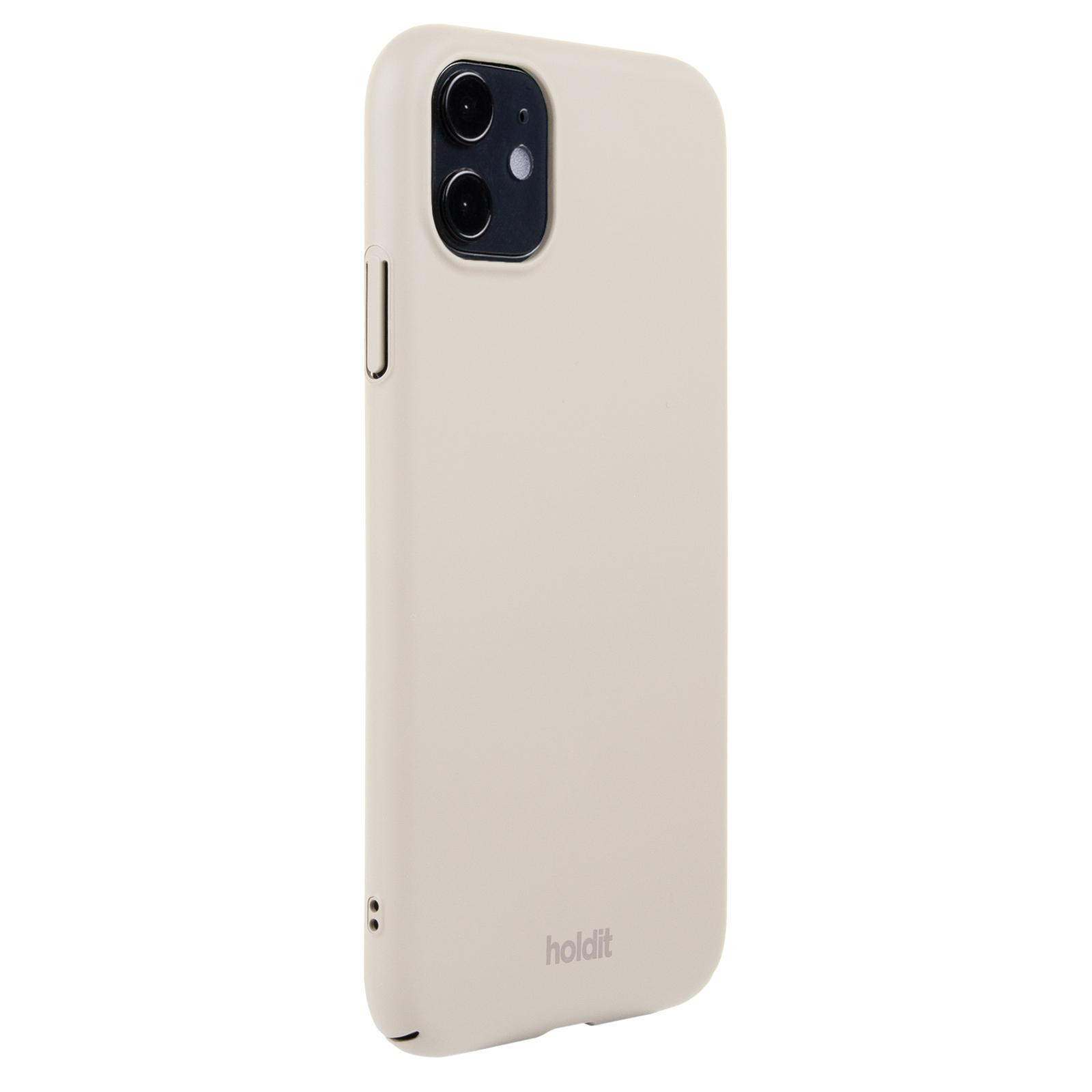 HOLDIT Slim Case, Backcover, Apple, iPhone 11/XR, Light Beige