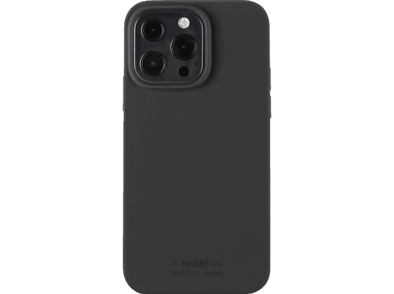 HOLDIT Silicone Case, Backcover, Apple, iPhone 13 Pro, Black | MediaMarkt