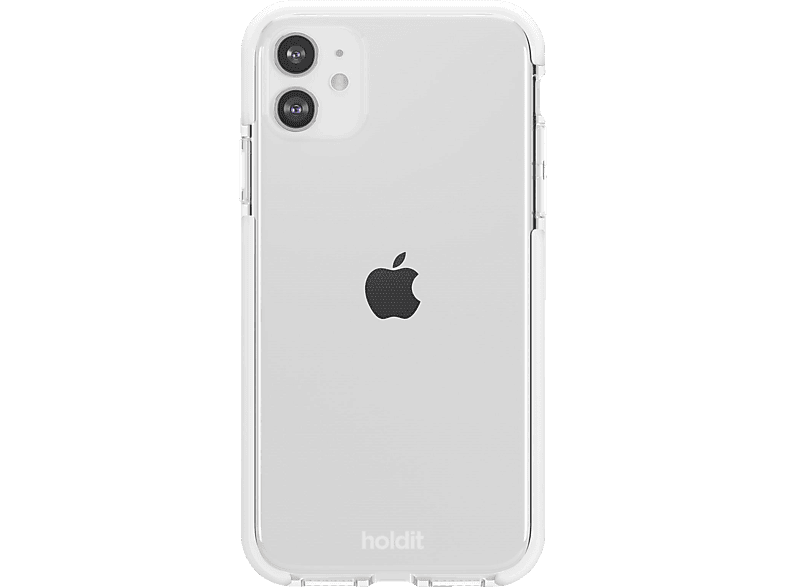 HOLDIT Seethru Case, Backcover, Apple, iPhone 11/XR, White MediaMarkt