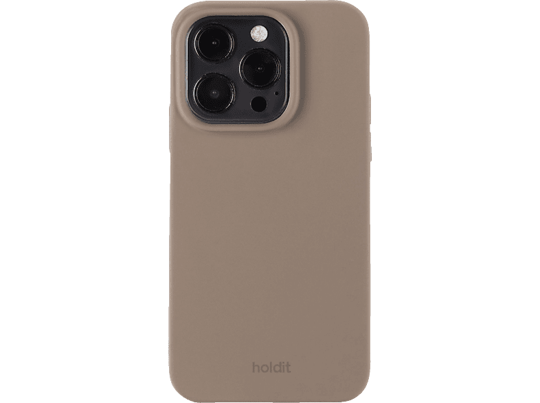 Pro, Case, Apple, HOLDIT 14 Silicone Mocha Backcover, iPhone Brown