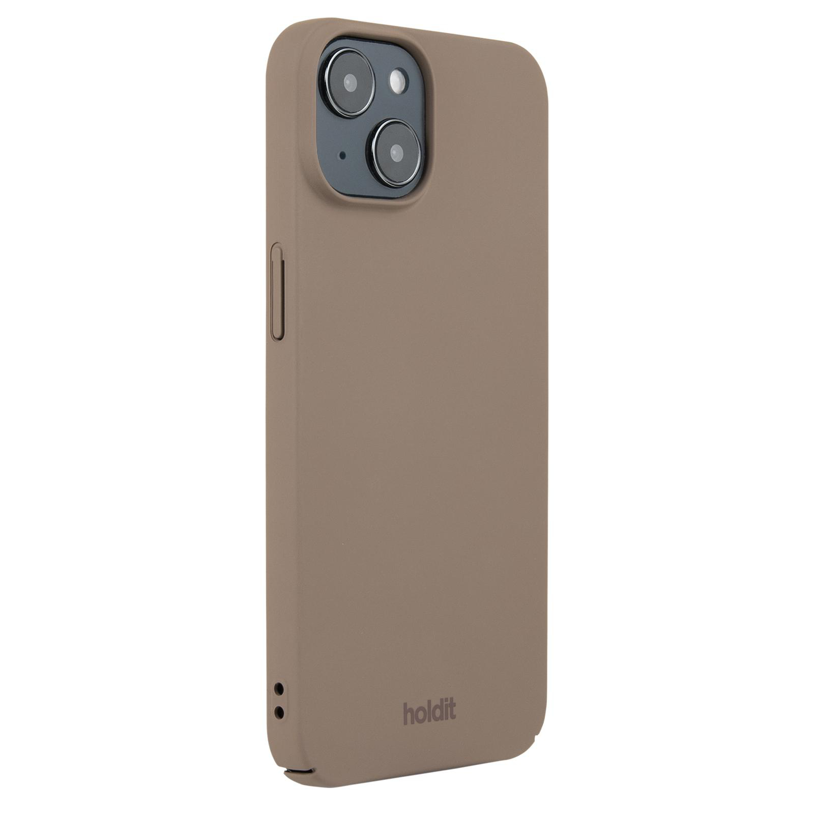 HOLDIT Slim Case, Backcover, Apple, iPhone 14/13, Mocha Brown