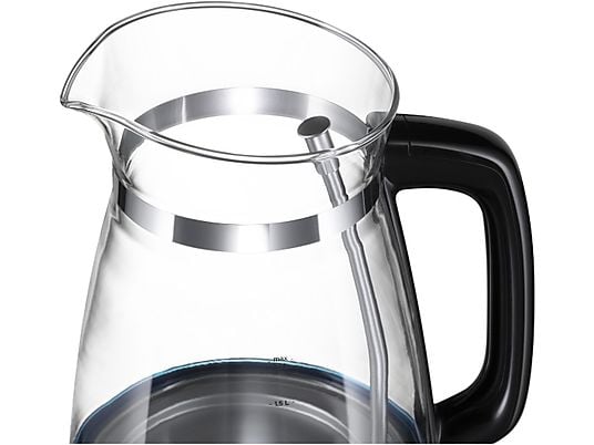 RUSSELL HOBBS Classic Glass - Glas-Wasserkocher (, Transparent/Schwarz)