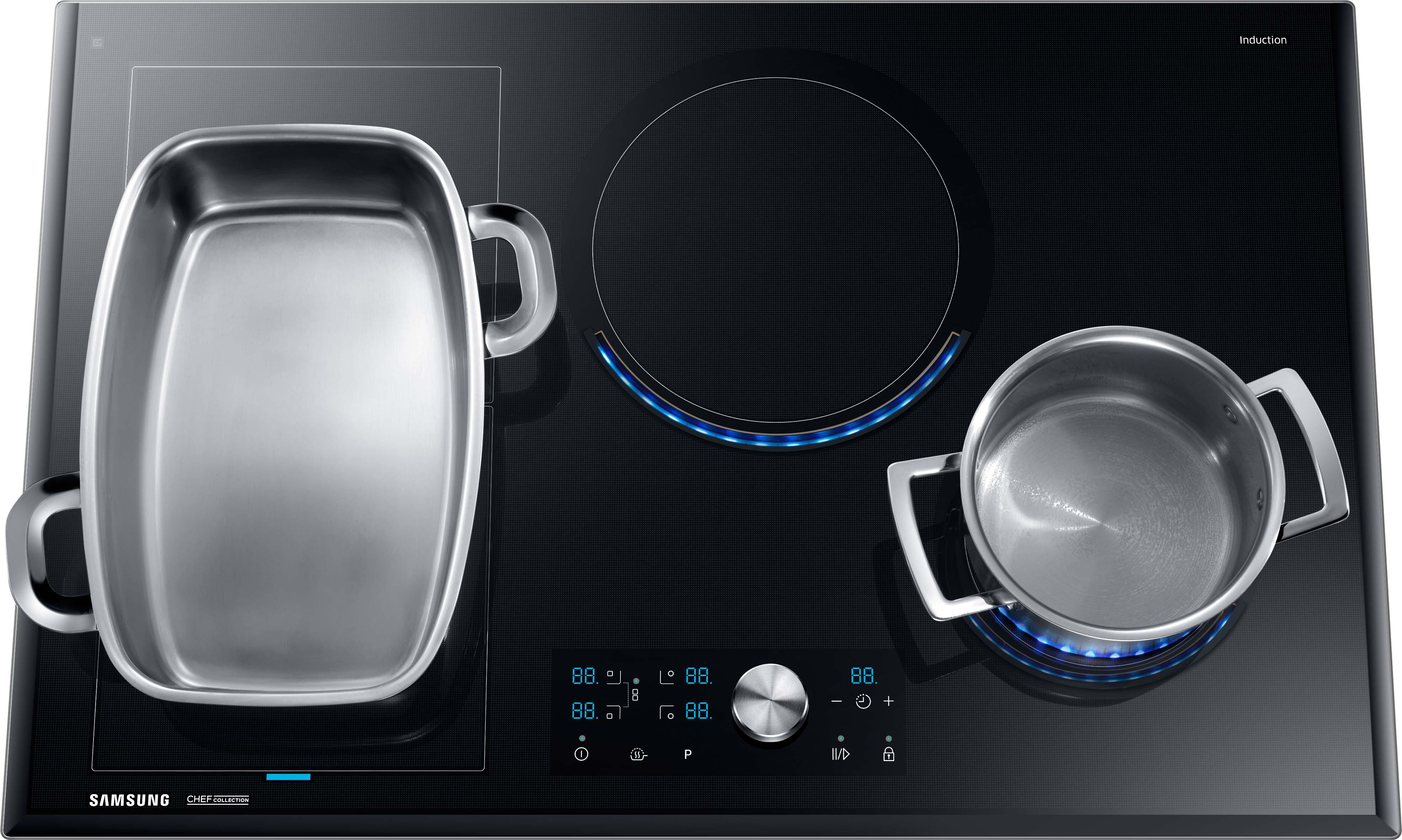 SAMSUNG NZ84J9770EK/EF Induktionskochfeld  (800 mm breit, 4 Kochzonen)