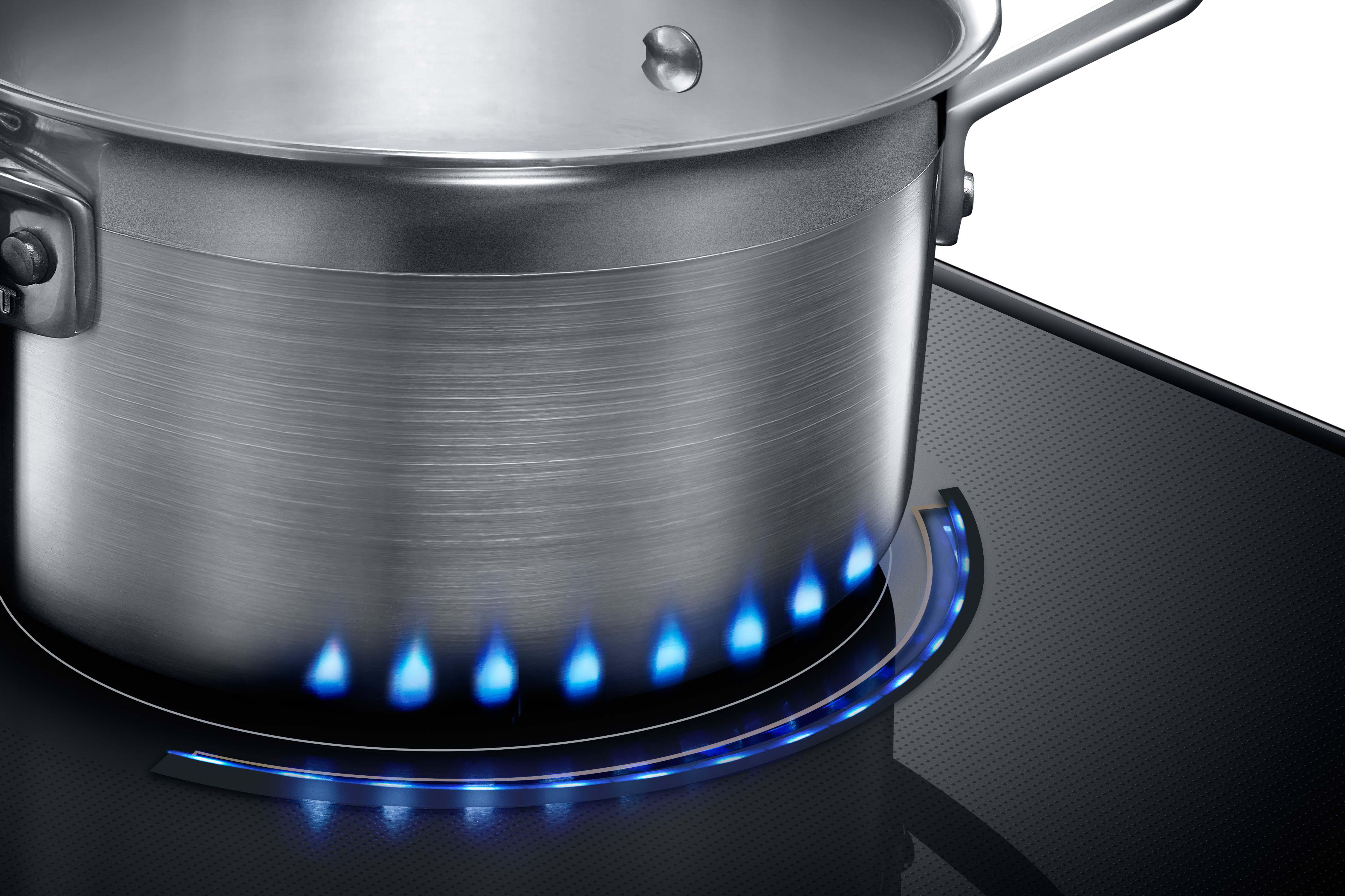 SAMSUNG NZ84J9770EK/EF Induktionskochfeld  (800 mm breit, 4 Kochzonen)