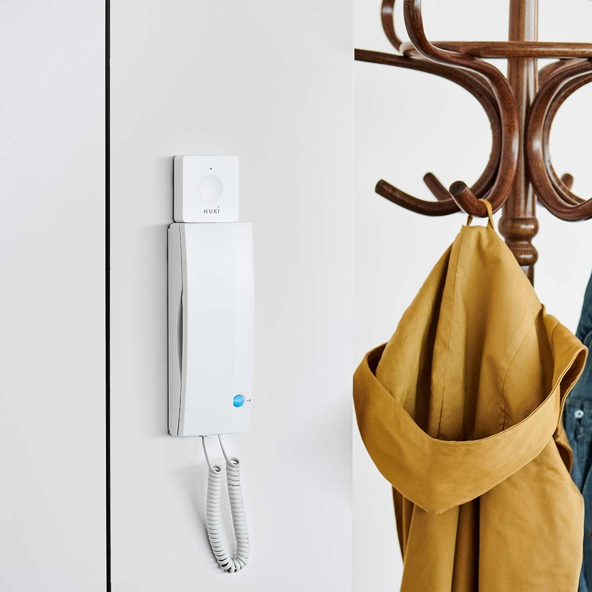 NUKI Opener Set - Système d'ouverture de porte intelligent (Blanc)