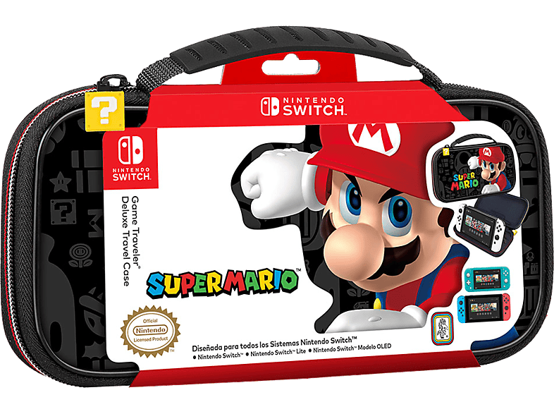 Funda Deluxe para Nintendo Switch de Super Mario - Nacon