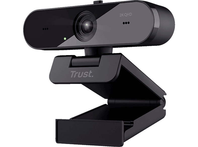 TRUST Taxon 2K QHD, 2 Mikrofonen und Blickschutzfilter Autofocus, Webcam