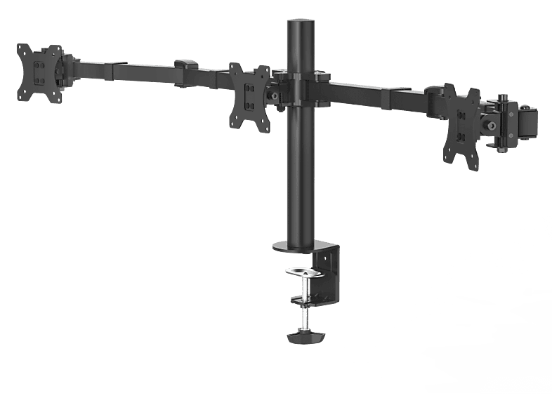 Soporte monitor - Hama Holder, Para 3 monitores, De 13