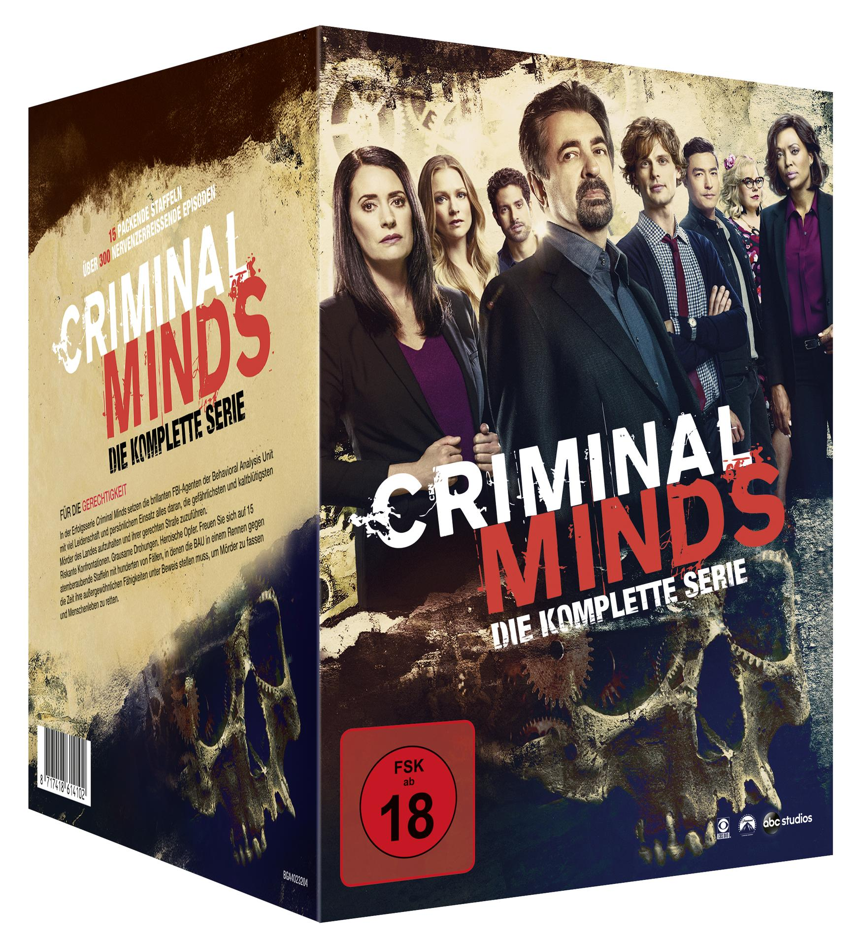 CRIMINAL MINDS 完全版 DVDコンプリートBOX CRIMINAL MINDS 完全版 DVDコンプリートBOX Criminal Minds