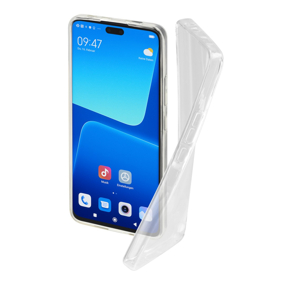 5G, HAMA 13 Backcover, Lite Crystal Xiaomi, Clear, Transparent