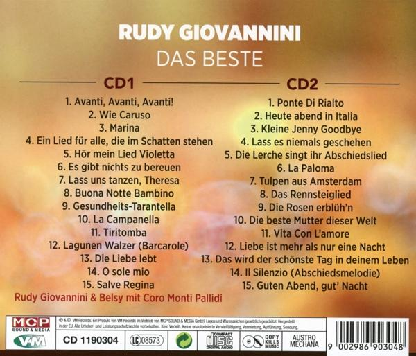 CD mit Titelliste und Text auf Deutsch.