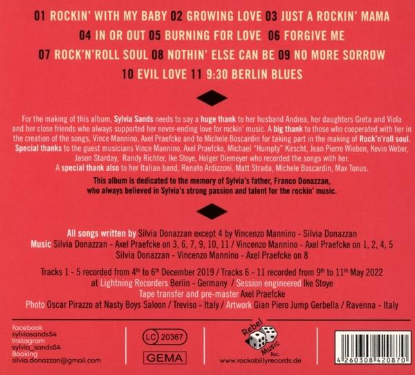 Sylvia Sands - Evil Love  - (CD)