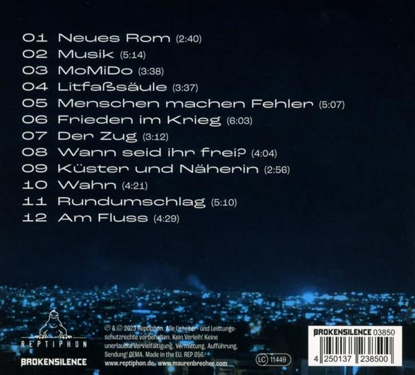 Manfred Maurenbrecher - Menschen Machen Fehler  - (CD)