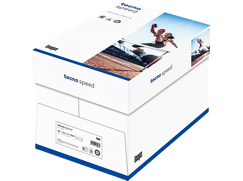TECNO SPEED 210X297 Kopierpapier A4 2500 Blatt im Karton / 500 Blatt per Verpackung
