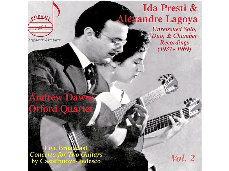 Presti,Ida/Lagoya,Alexandre - Ida Presti And Alexandre Lagoya Live,Vol.2 - (CD)