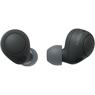 Auriculares True Wireless - Sony WFC700NB, Cancelación de ruido (Noise cancelling), Cómodo y estable, Estuche carga hasta 15h, ANC, Bluetooth, Negro