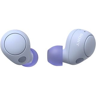 Auriculares True Wireless - Sony WFC700NV, Cancelación de ruido (Noise cancelling), Cómodo y estable, Estuche carga hasta 15h, ANC, Bluetooth, Lavanda