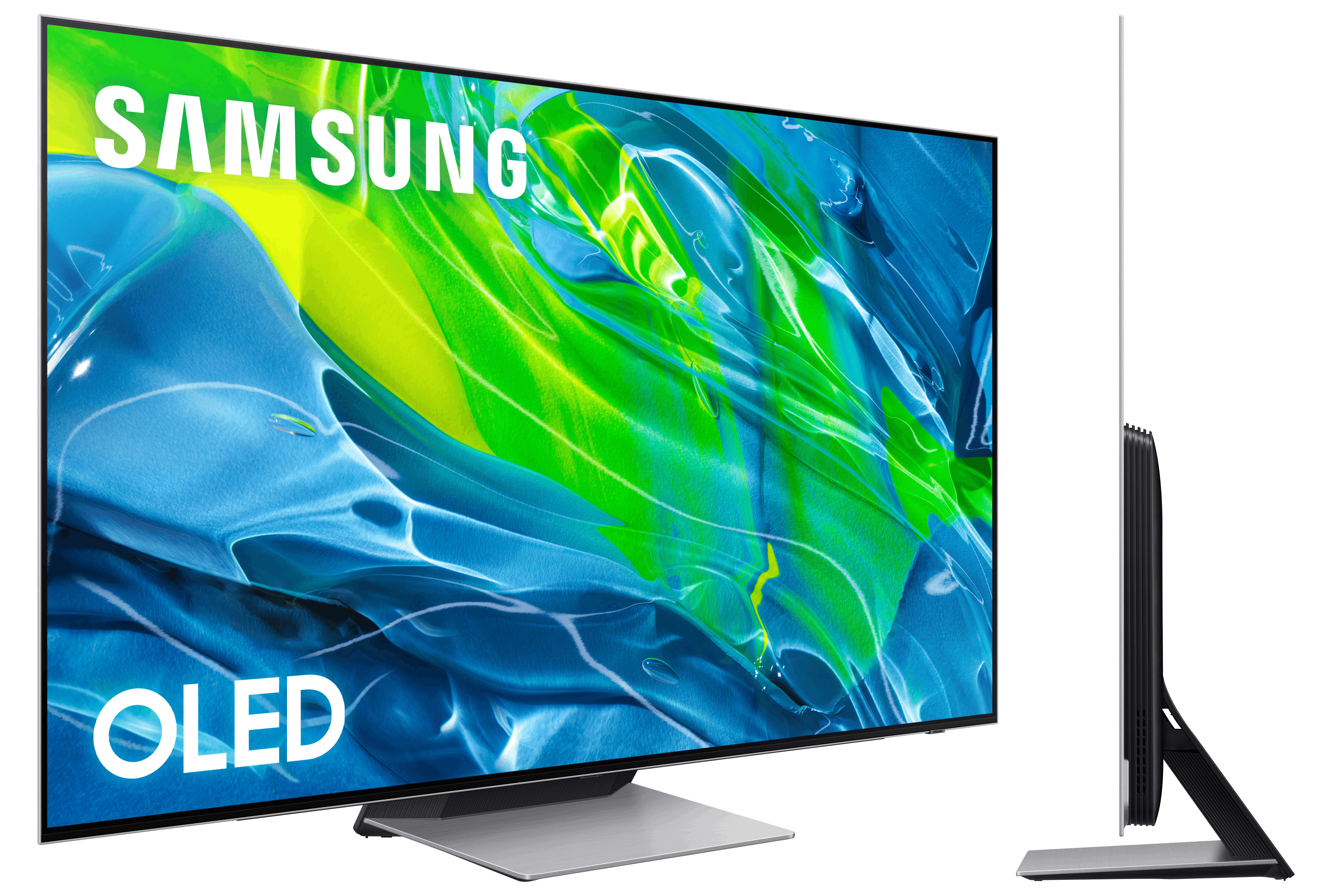 TV OLED 55" - Samsung QE55S95BATXXC, UHD 4K, Procesador Quantum 4K con IA, Smart TV, DVB-T2 (H.265), Plata