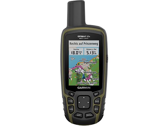 GARMIN GPSMAP 65s - Appareil portatif d'extérieur avec capteurs (2.6 ", Noir)