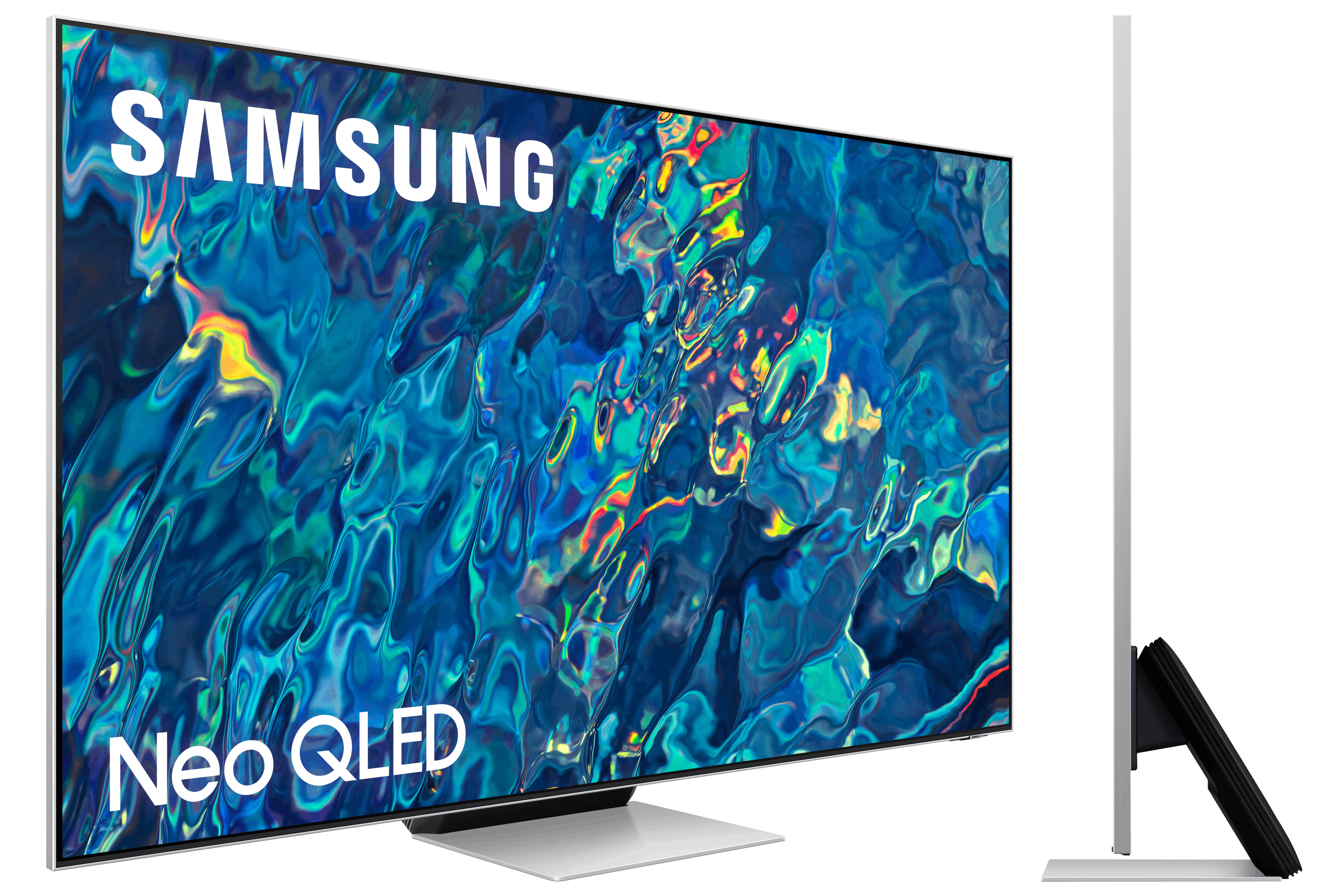 TV QLED 75" - Samsung QE75QN95BATXXC, Neo QLED 4K, Procesador Neural 4K con IA, Smart TV, Plata