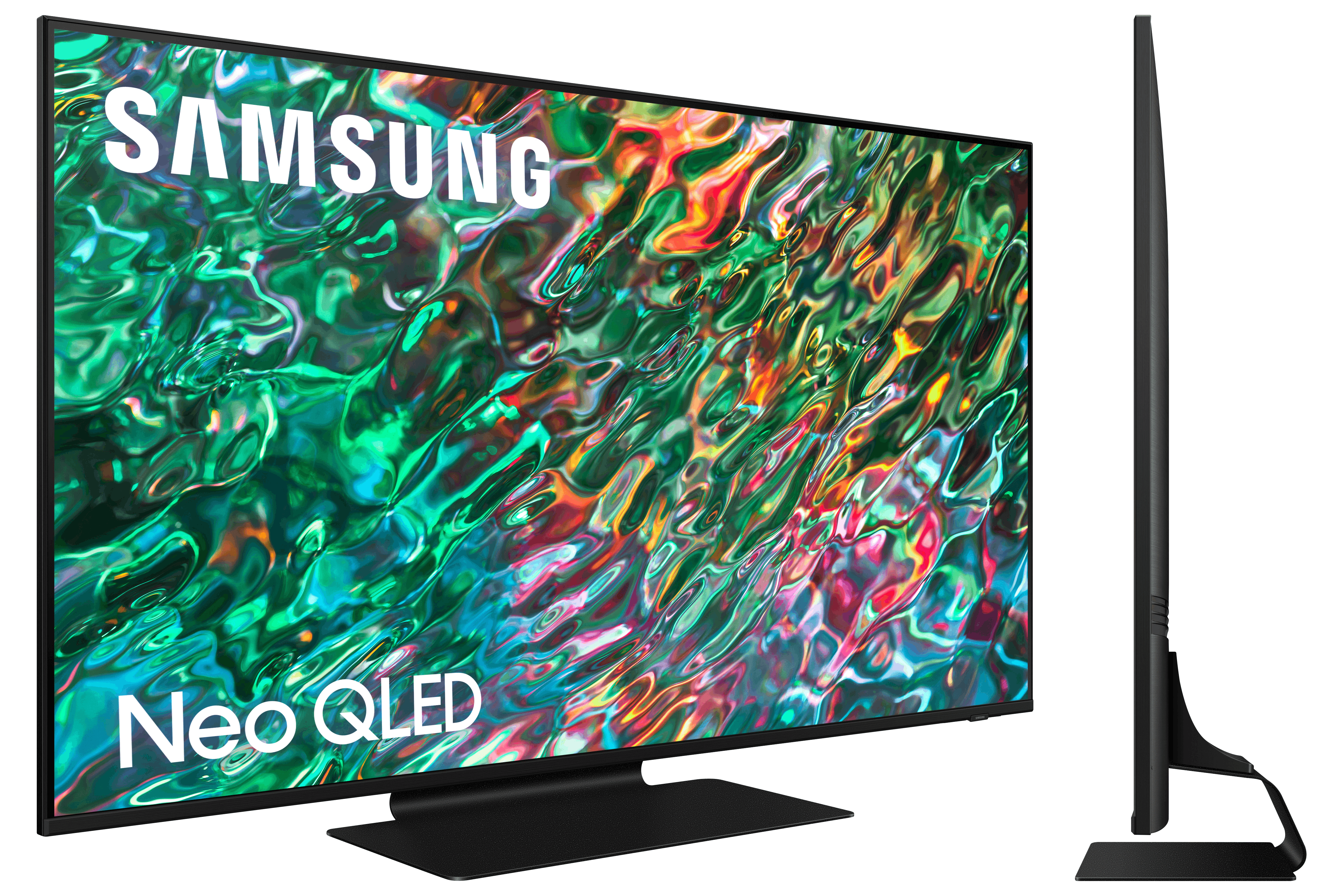 TV QLED 50" - Samsung QE50QN90BATXXC, QLED 4K, Procesador Neo QLED 4K con IA, Smart TV, Negro