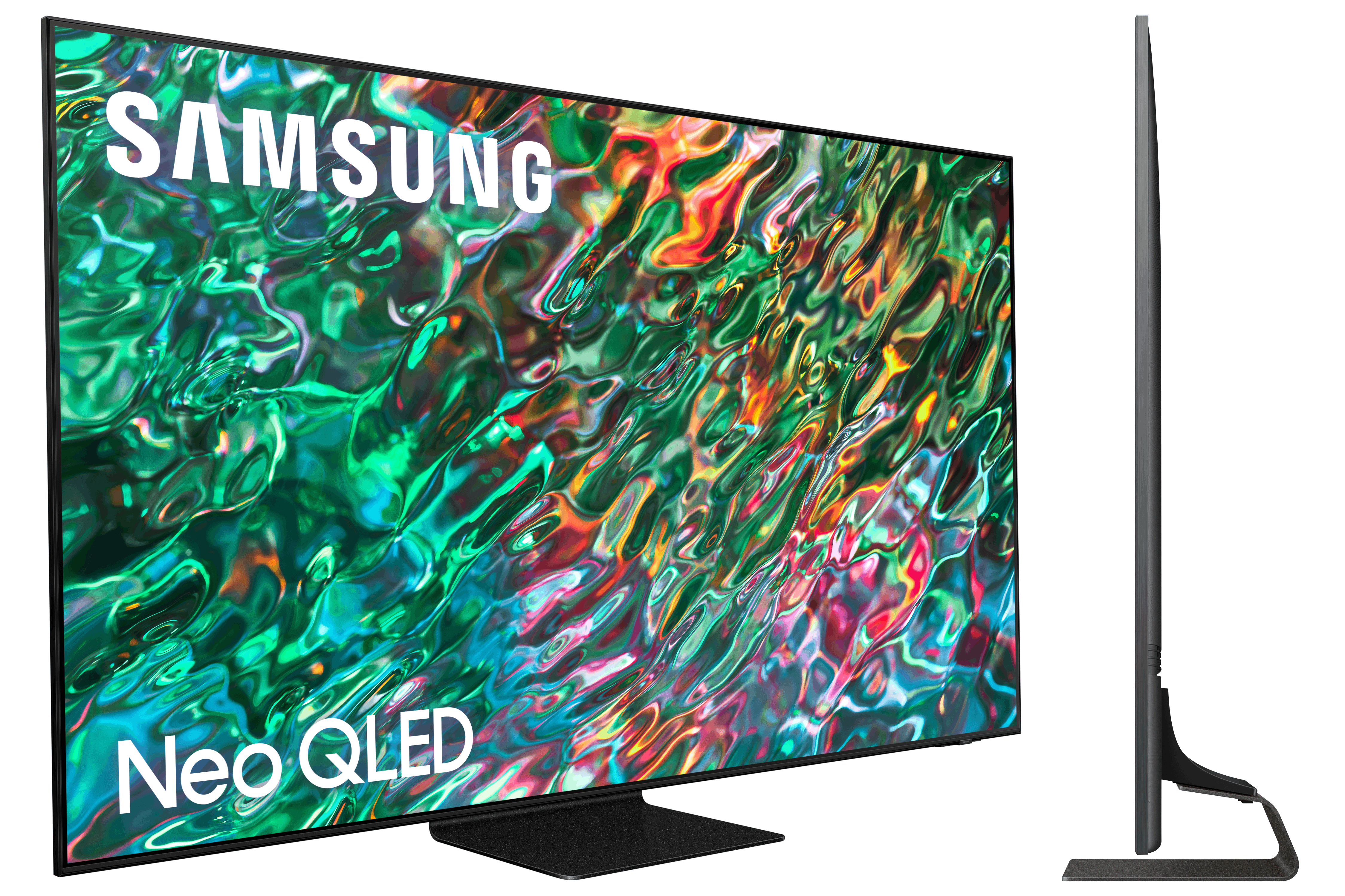 TV QLED 75" - Samsung QE75QN90BATXXC, Neo QLED 4K, Procesador Neo QLED 4K con IA, Smart TV, Negro