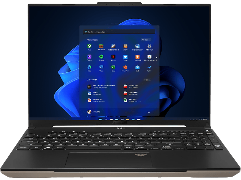 ASUS TUF Gaming A16 FA617NS-N3085W | 16 inch 165Hz - AMD Ryzen 7