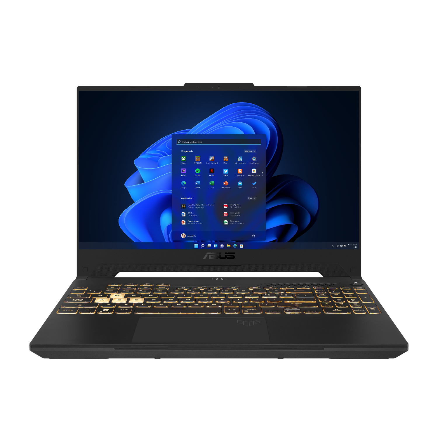 ASUS TUF Gaming F15 FX507ZC4-HN083W - 15.6 inch 144Hz - Intel Core i5 - 16GB - 512 GB - GeForce RTX 3050