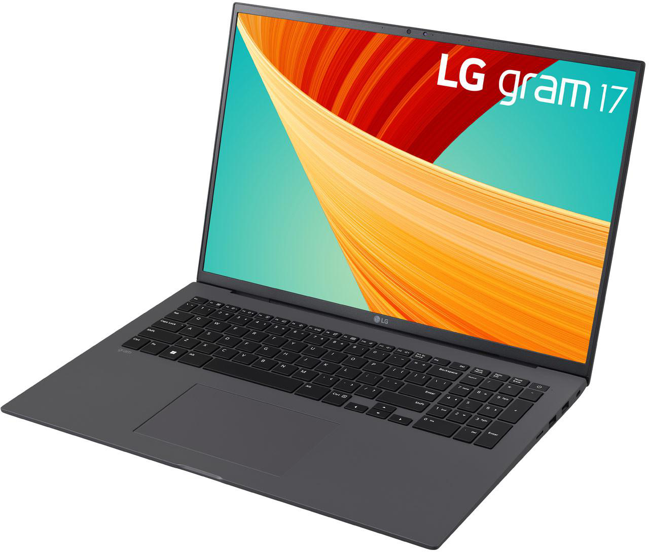 LG 17Z90R-G.AA79G gram, SSD, Display, Prozessor, Xe, Iris® mit 17 Intel®, 1 i7-1360P (64 (Evo) Bit) GB RAM, Intel® Notebook, 11 Home Zoll Windows 16 TB Grau