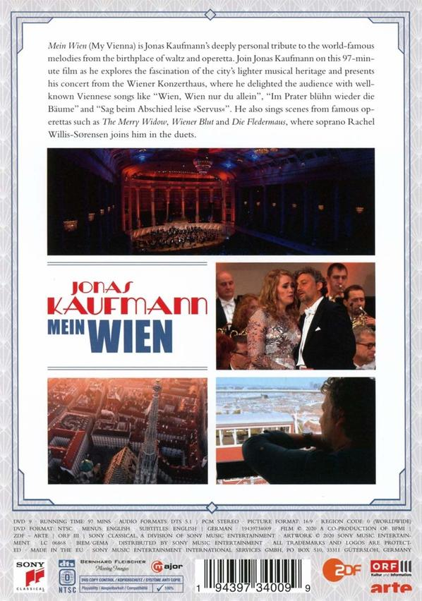 Jonas Kaufmann - Mein Wien  - (DVD)