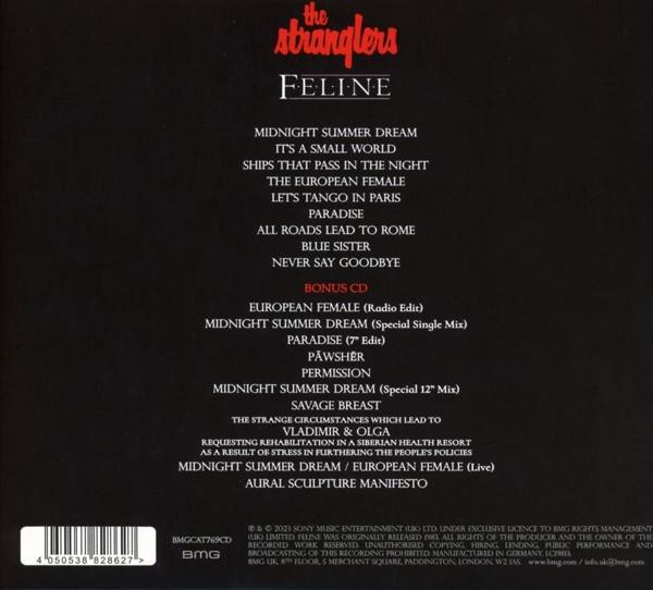 The Stranglers (CD) Feline Softbook (Deluxe) - 