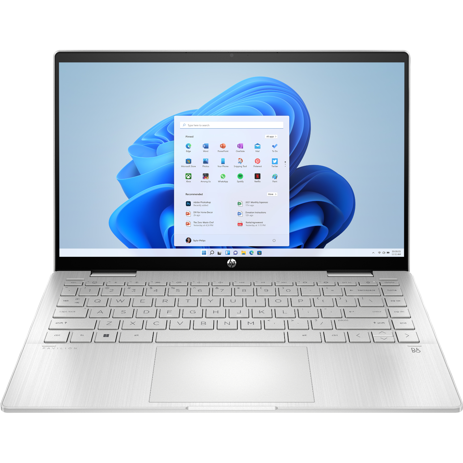 HP Convertible Pavilion x360 14-ek0015nb Intel Core i5-1235U