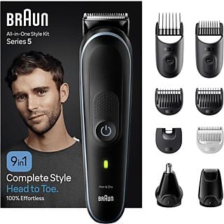 BRAUN Tondeuse barbe et cheveux All-in-One Style Kit Series 5 (MGK5411)