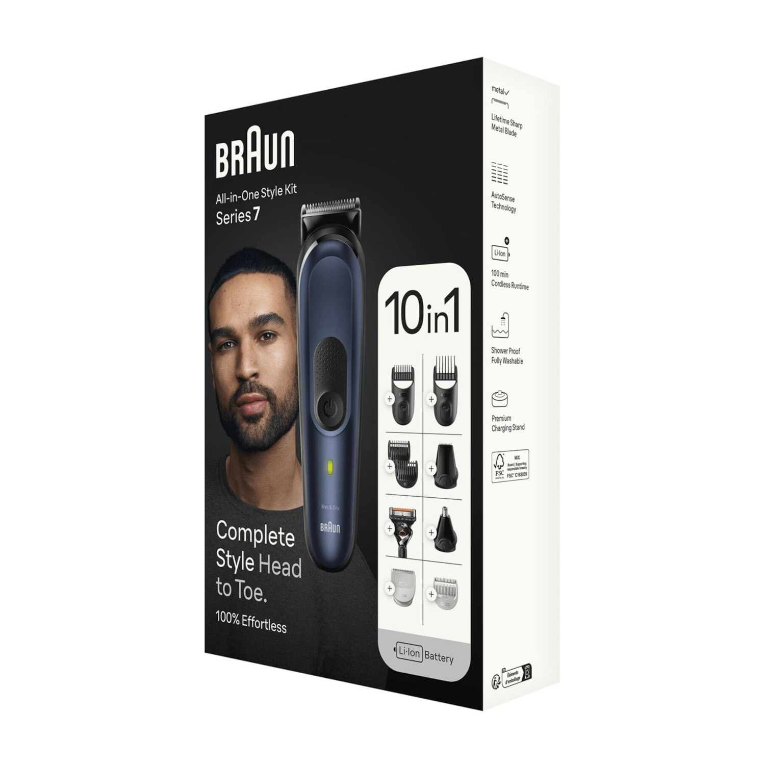 Deux plaques de grill noires sont placées sur une surface blanche.