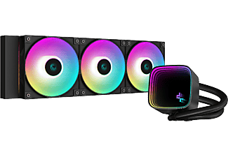 DEEPCOOL LS720 SE univerzális CPU vízhűtés, 3x12cm, RGB, fekete (R-LS720-BKAMMM-G-1)