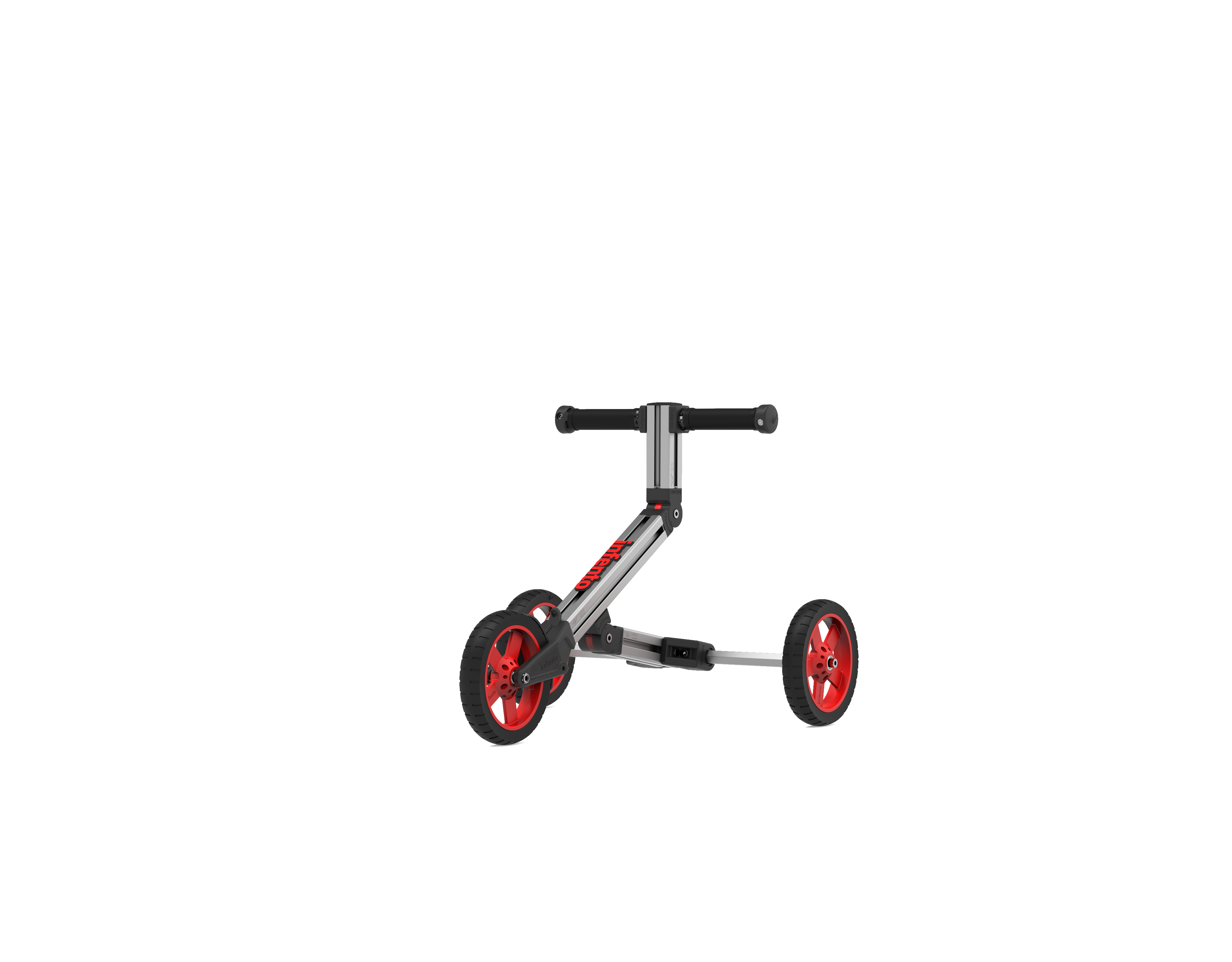 INFENTO Make & Move Laufrad Fahrrad Mehrfarbig Kinderfahrzeugbaukasten Roller, Balance einem - in Kit und