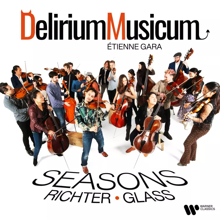 Etienne Gara, Delirium Musicum - Richter, Glass: Seasons (CD)