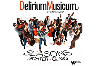 Etienne Gara, Delirium Musicum - Richter, Glass: Seasons (CD)