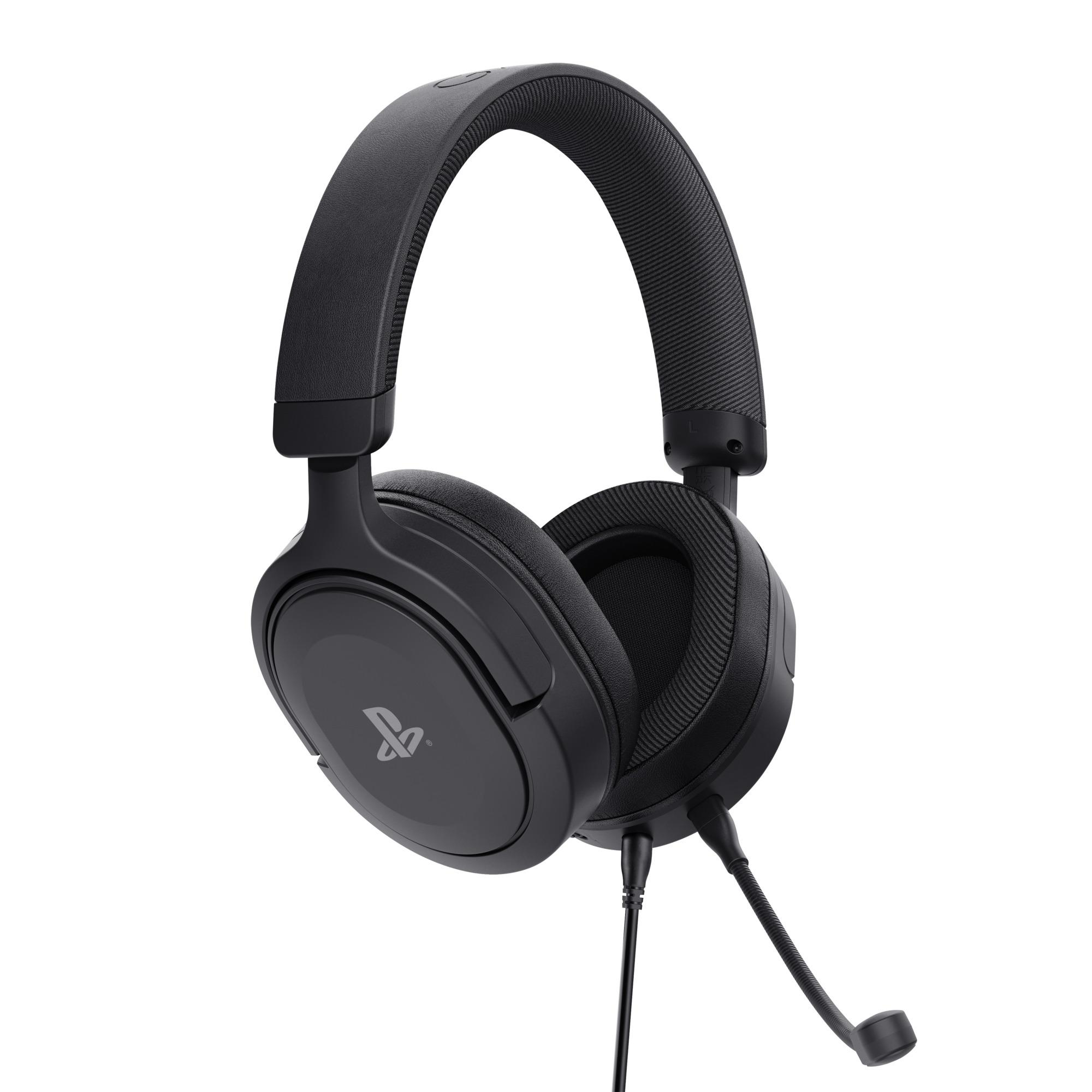 Over-ear GXT Headset Gaming TRUST für Schwarz 498 Gaming-Headset Forta PS5™,