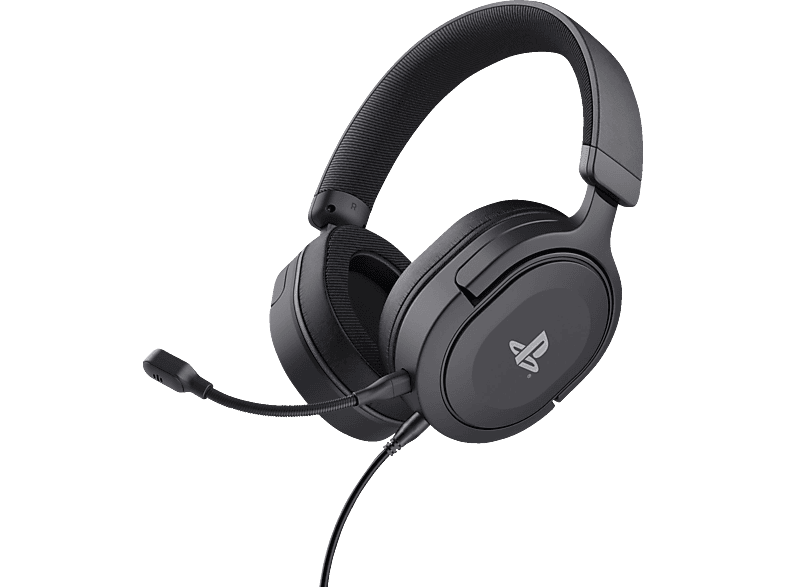 TRUST GXT 498 Forta Gaming-Headset für PS5™, Over-ear Gaming Headset Schwarz
