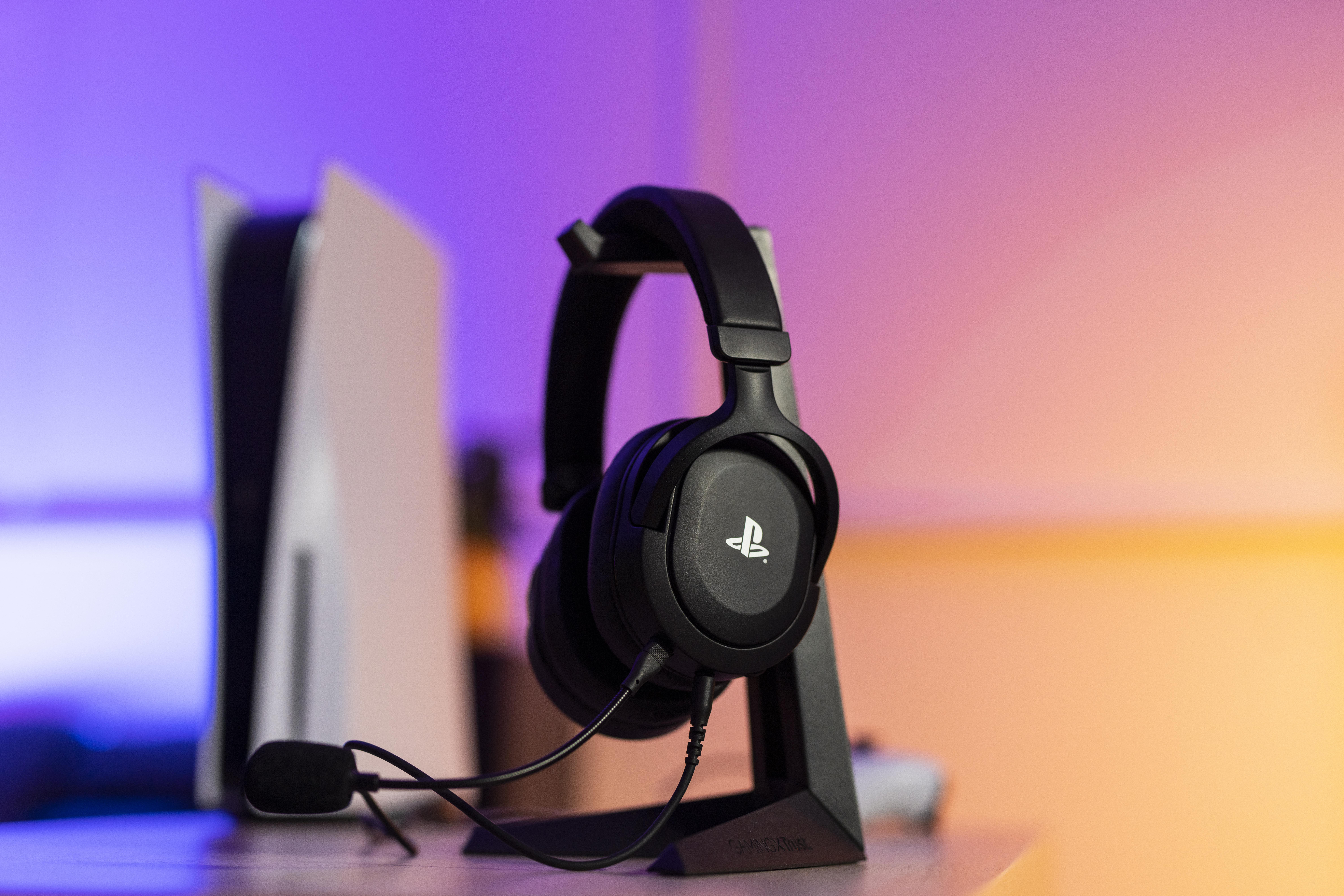 für GXT 498 Headset PS5™, Gaming Gaming-Headset Forta TRUST Schwarz Over-ear