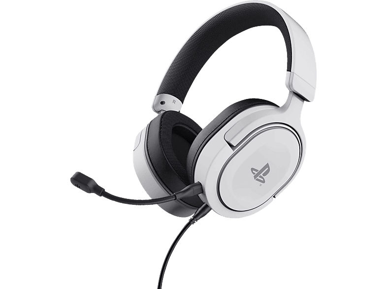 TRUST GXT 498 Forta GamingHeadset für PS5™, Overear Gaming Headset Weiß MediaMarkt