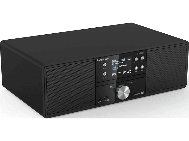 PANASONIC SC-DM202EG-K | Kompaktanlage (Schwarz) | MediaMarkt