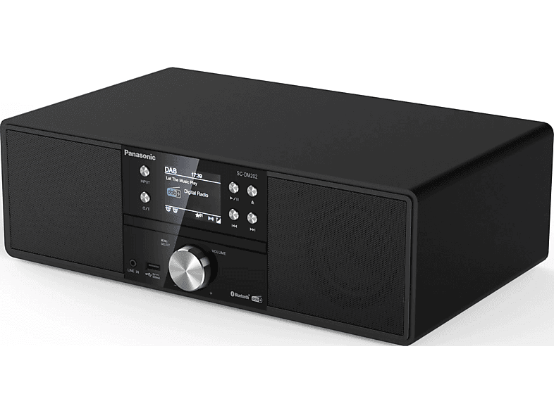PANASONIC SC-DM202EG-K | Kompaktanlage (Schwarz) | MediaMarkt