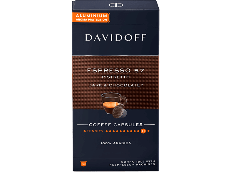 TCHIBO Davidoff Espresso 57 Ristretto 10'lu Kapsül Kahve